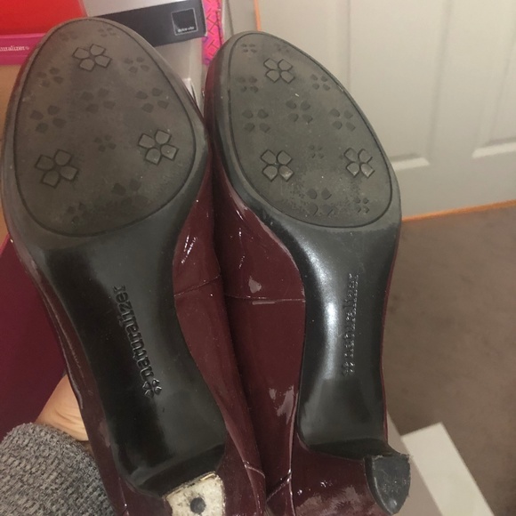 Naturalizer patent leather pump reddish brown - Picture 4 of 4